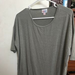 Lularoe XS Gray Irma- EUC